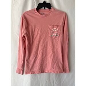 Long Sleeve Texas Tech Red Raiders Champion Smiley Peach Size small (227)